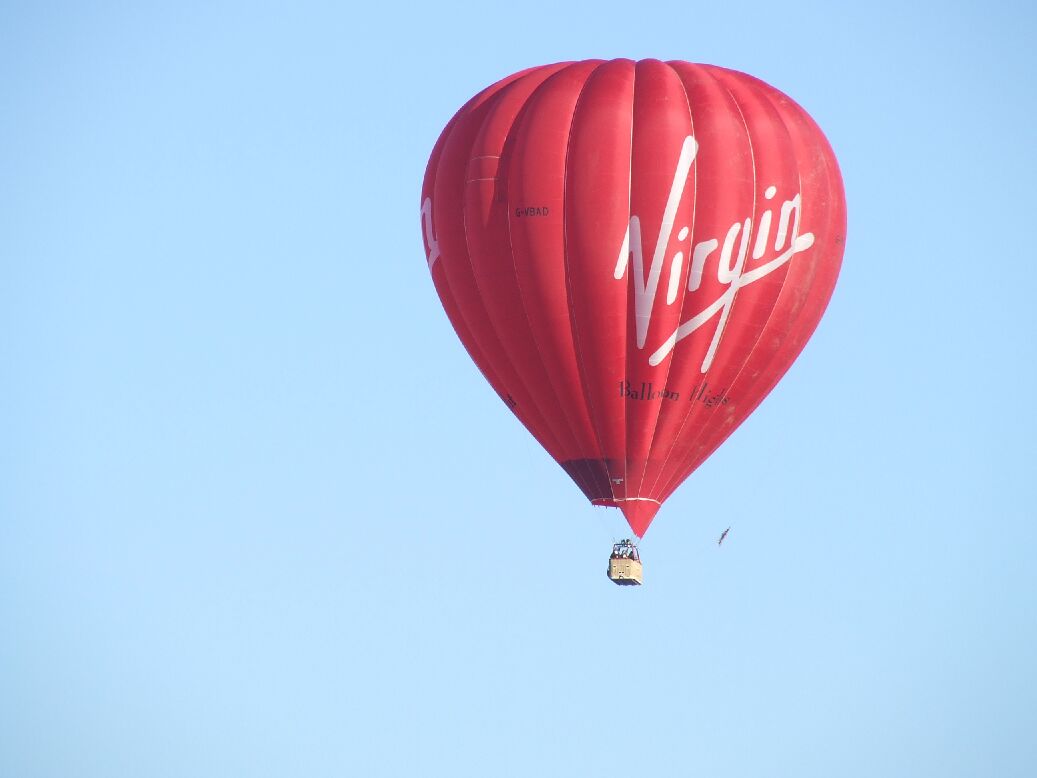 Virgin Hot Air Balloon.